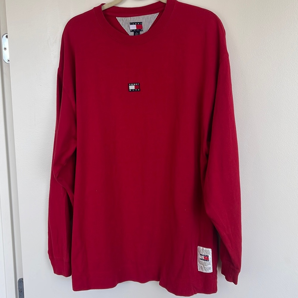 Kith X Tommy Hilfiger Long Sleeve Tee Size XL